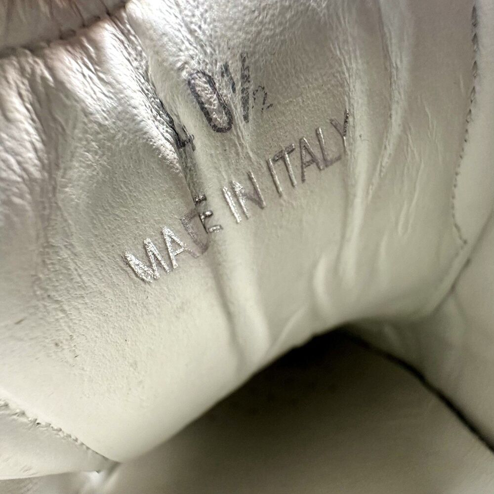M.Gemi Shoes The Palestra Due White Leather Casual Shoes Size US 9.5 EU 40.5 - Picture 11 of 14